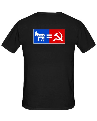 Democrats = Communism cotton t-shirt